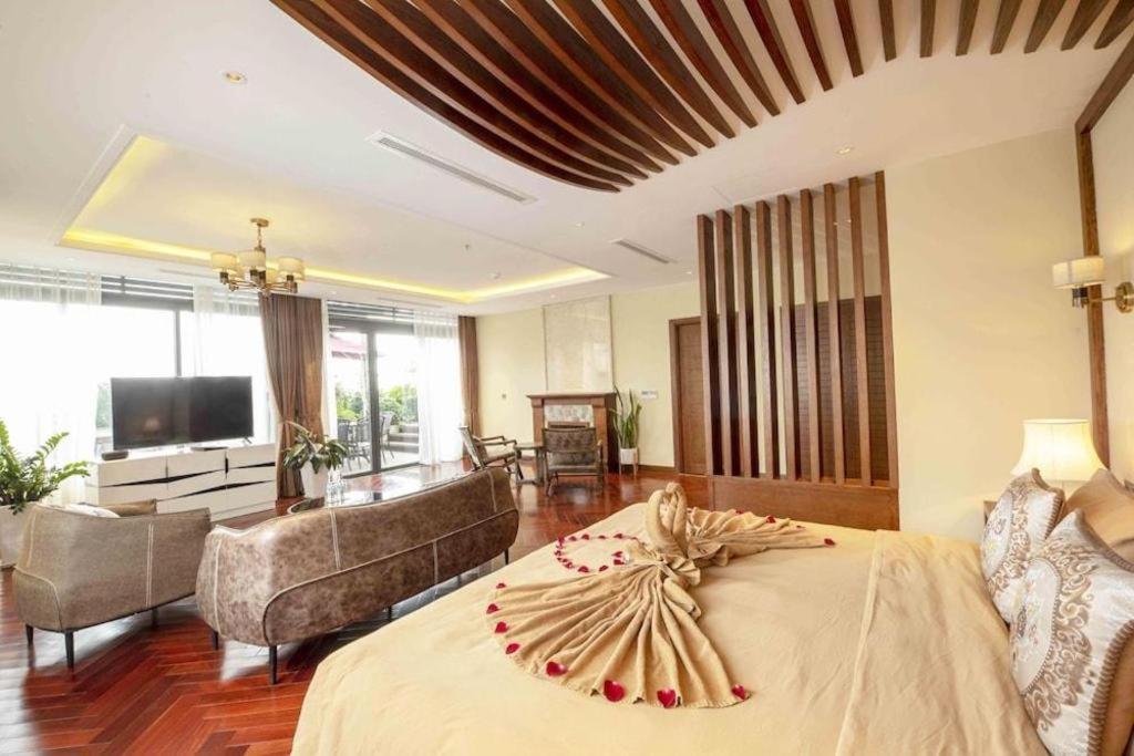 Thang Loi Tam Dao Hotel Экстерьер фото